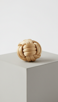 Sand Gold Silk Knot Pin