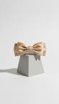 Light Gold Silk Hair Clip
